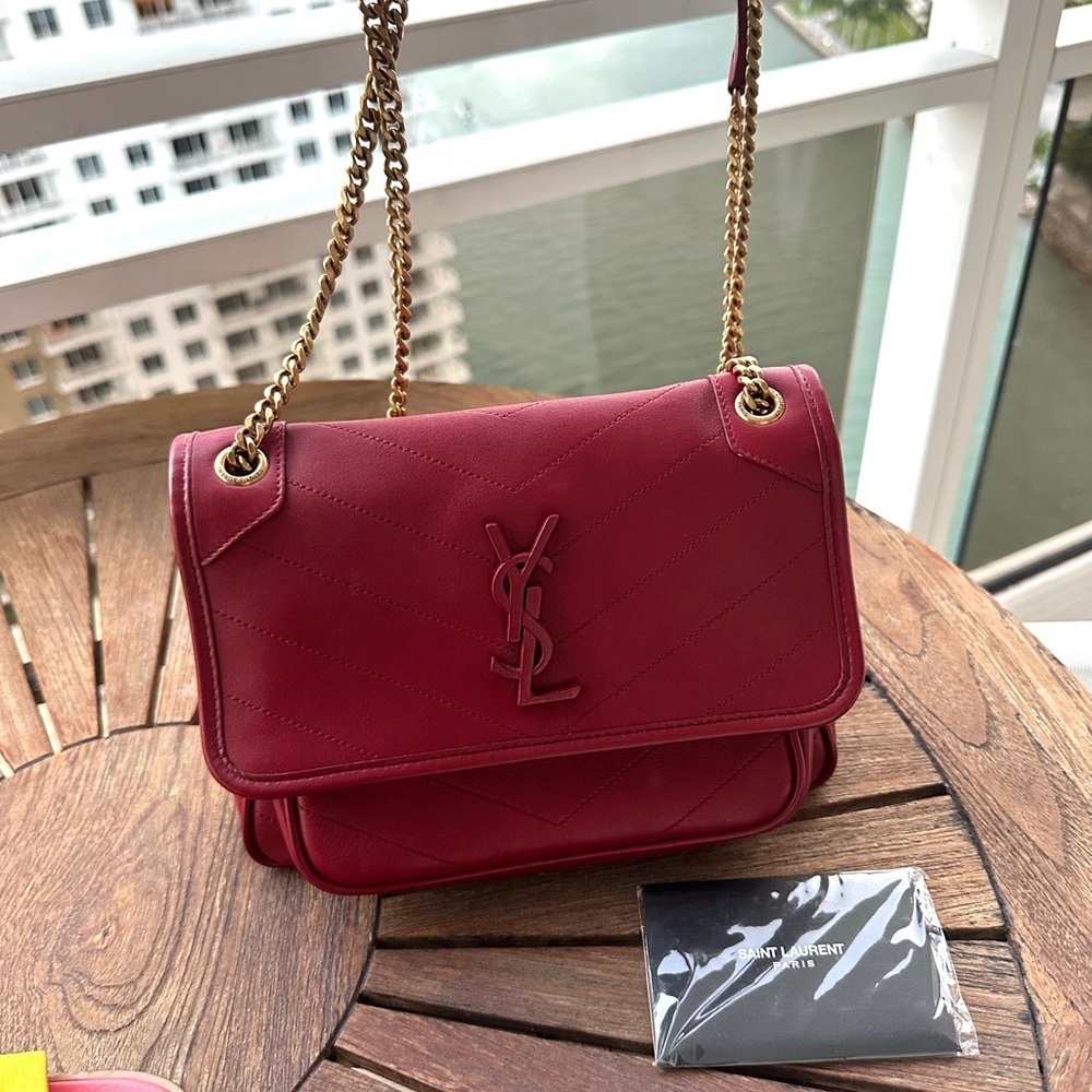 ✨SOLD✨Saint Laurent NIKI BABY IN SMOOTH LEATHER